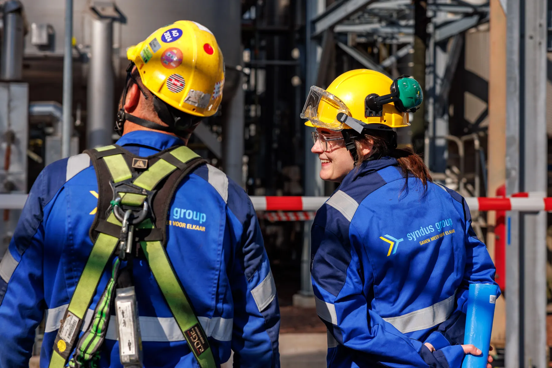 Syndus Group medewerkers on-site